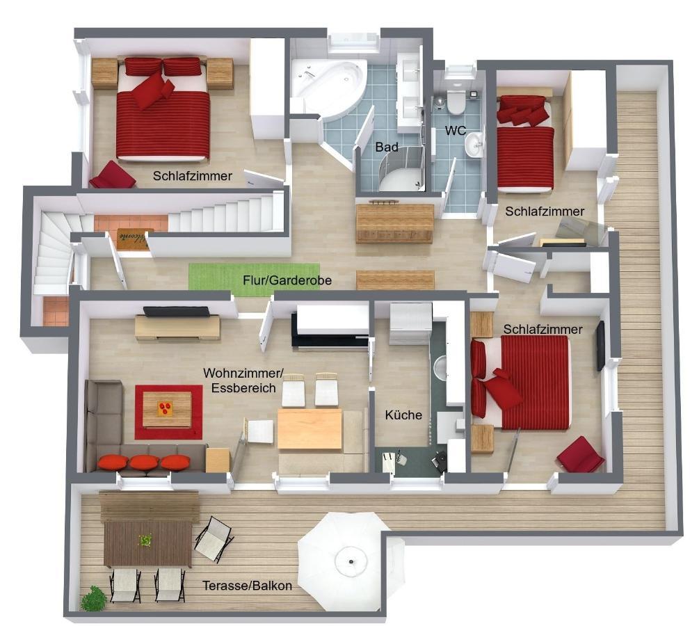 Haus Alpenheim Apartment 3 تكس المظهر الخارجي الصورة